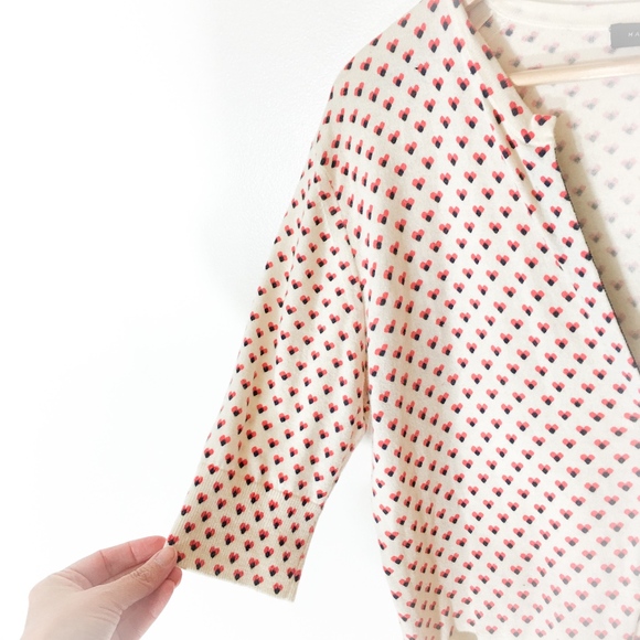 Marc by Marc Jacobs Heart Print Sweater Cardigan - Picture 5 of 7